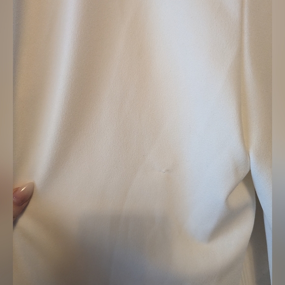 Lulu's Only Tonight Ivory Two-Piece Wide-Leg Jumpsuit Large - Picture 2 of 11